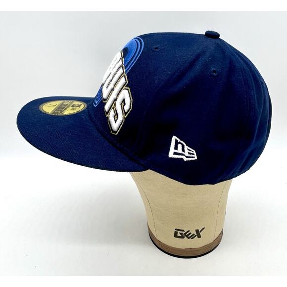 Brand New NEW ERA Los Angeles Rams 59FIFTY Fitted Hat 7 1/4 NFL Blue - Picture 9 of 15